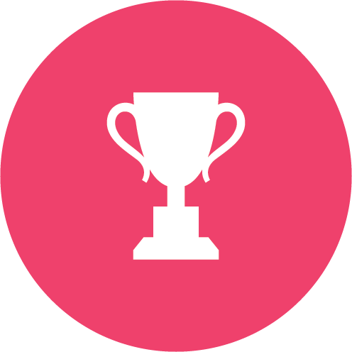 a trophy icon.